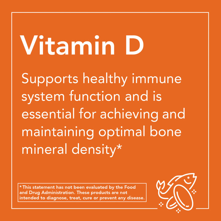 NOW Foods Vitamin D-3 2000 IU - 120 Softgels
