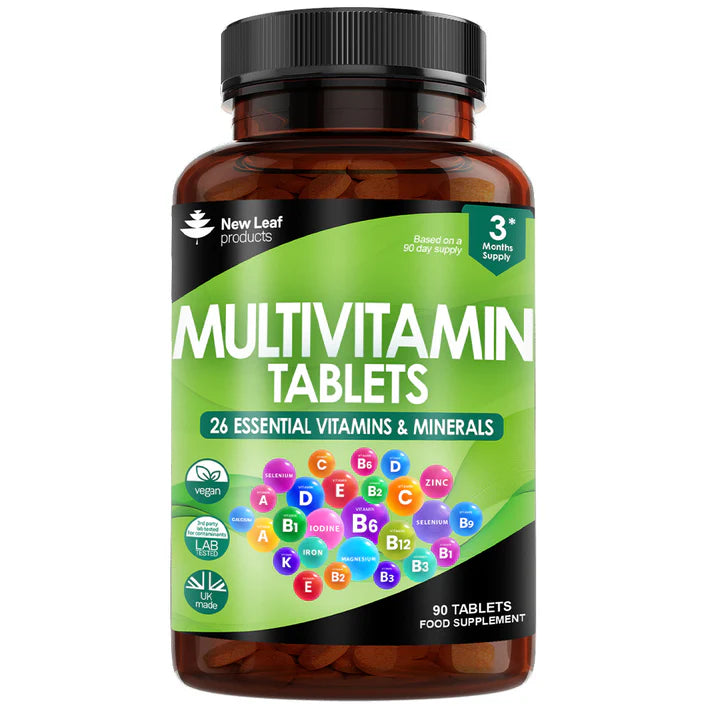 New Leaf Multivitamin - High strength - 90 Tablets