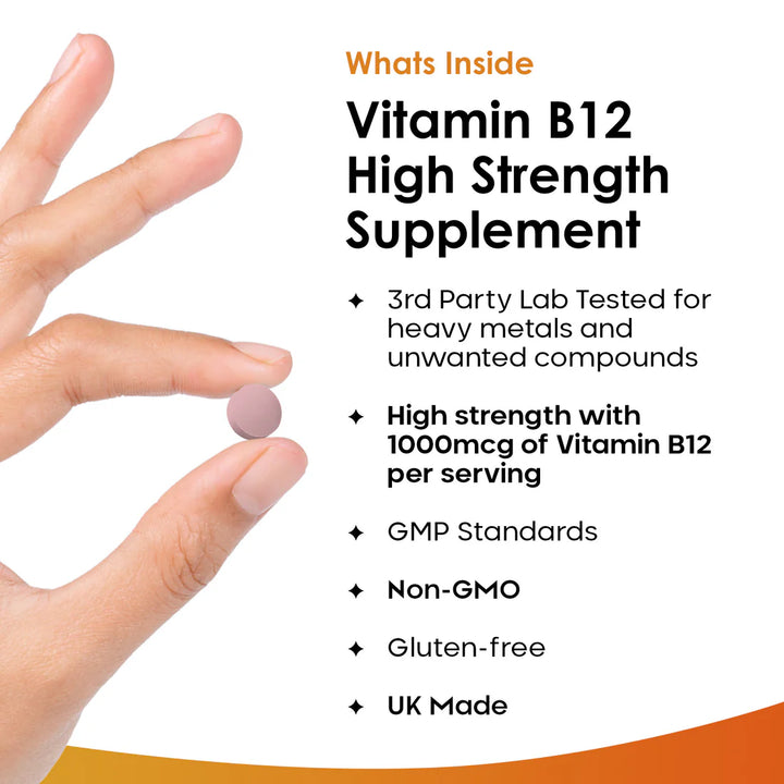 New Leaf Vitamin B12 High Strength Time Release - 120 Tablets