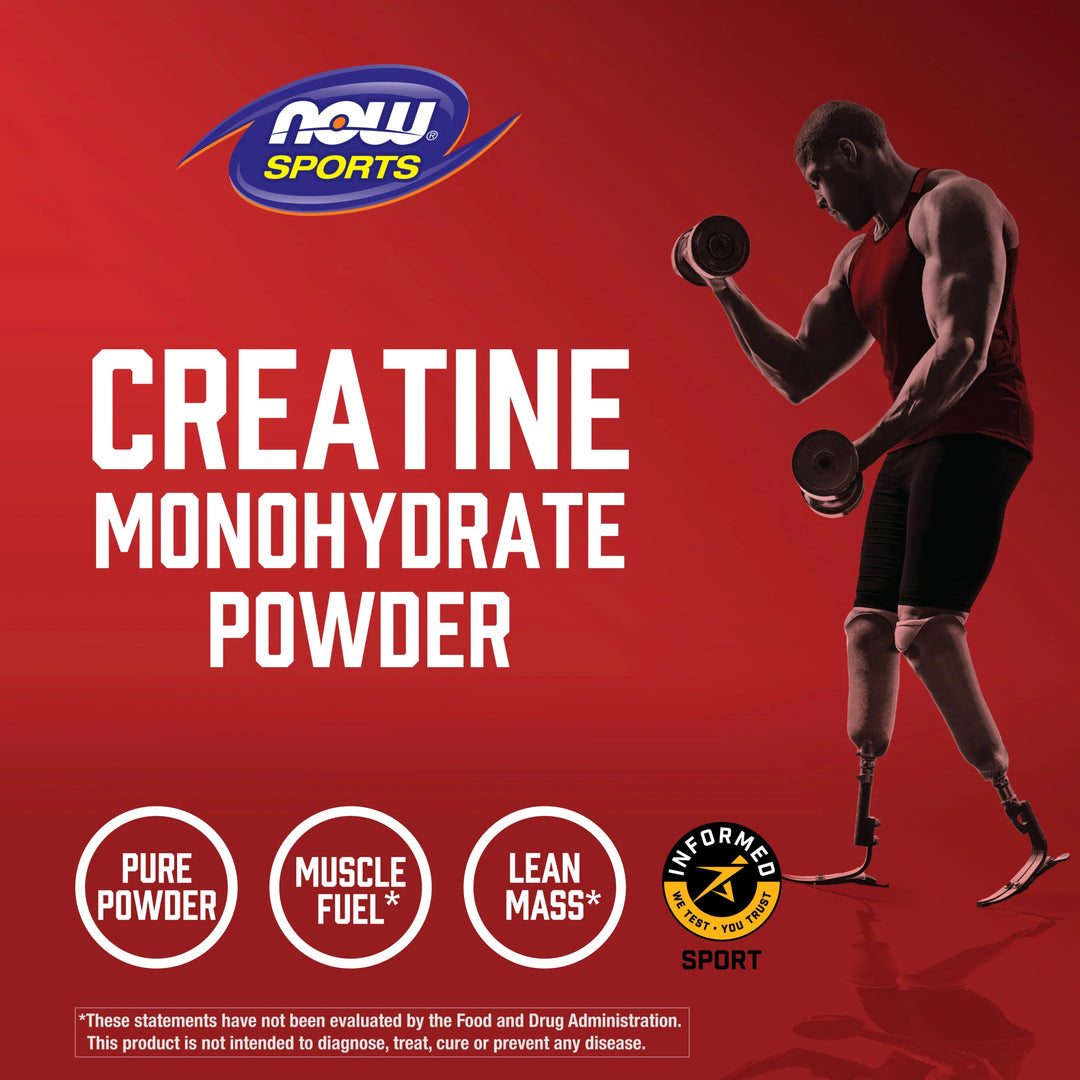 NOW Sports Creatine Monohydrate Powder - 227g