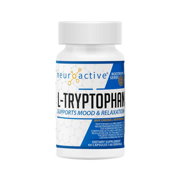 NeuroActive L-Tryptophan (Ultra Pure Supplement) - 60 Capsules