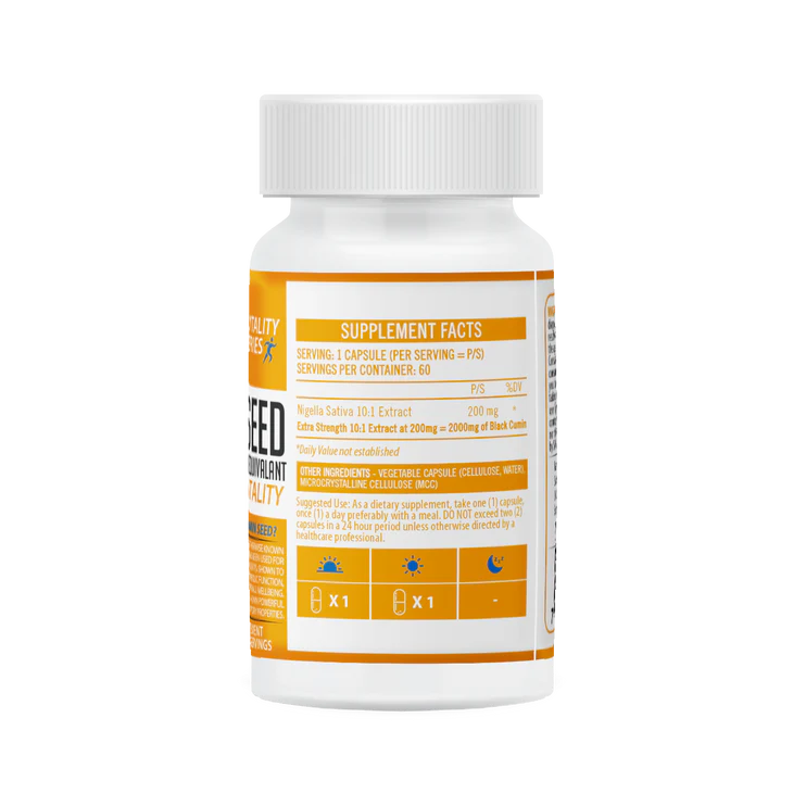 NeuroActive Black Cumin Seed - 60 Capsules