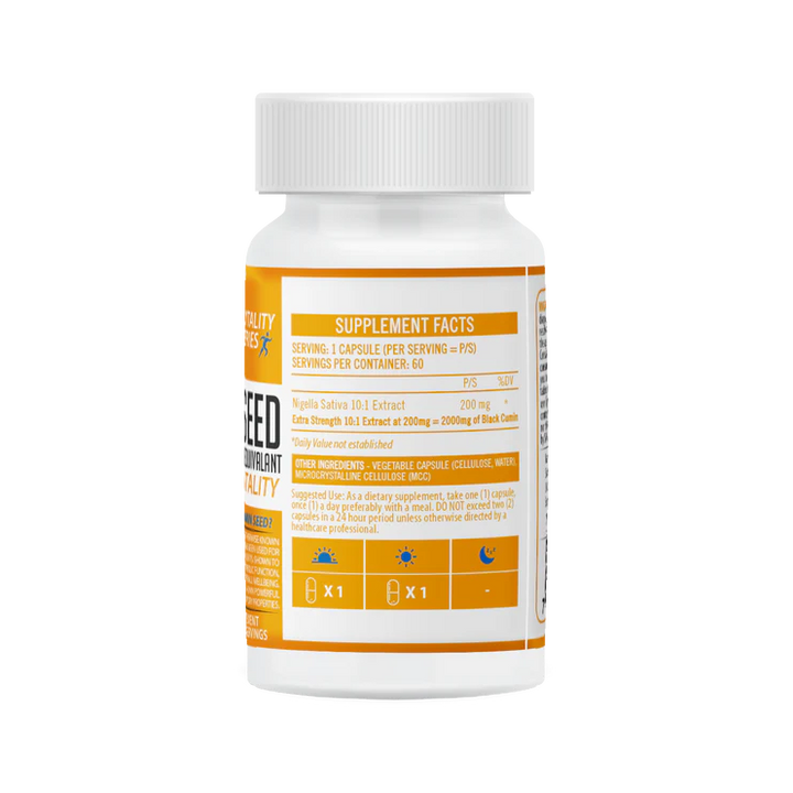 NeuroActive Black Cumin Seed - 60 Capsules