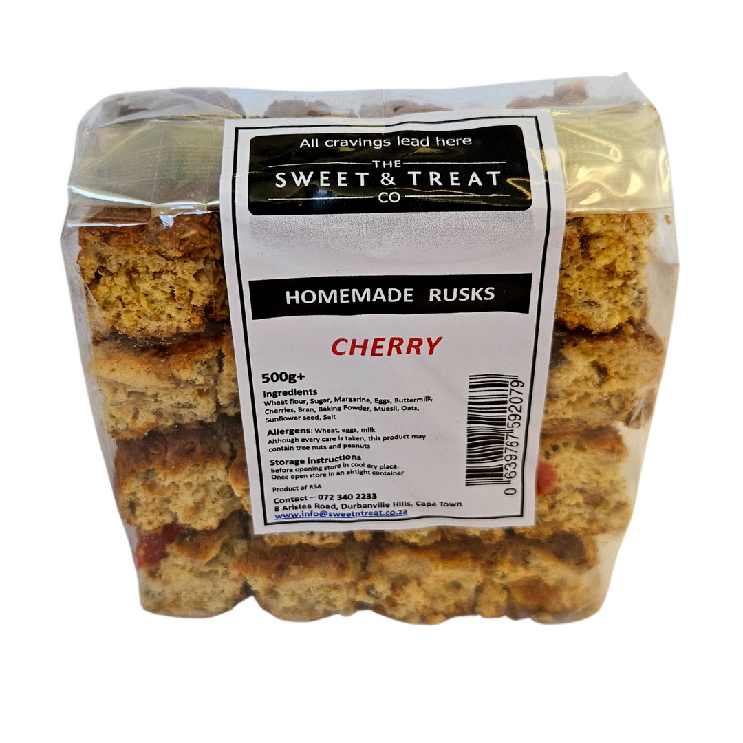 Sweet & Treat Cherry Rusks | 500g