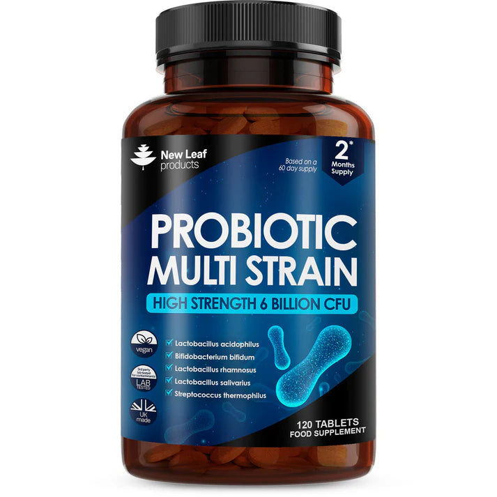 New Leaf Probiotic High Strength Multi Strain - 120 Tablets