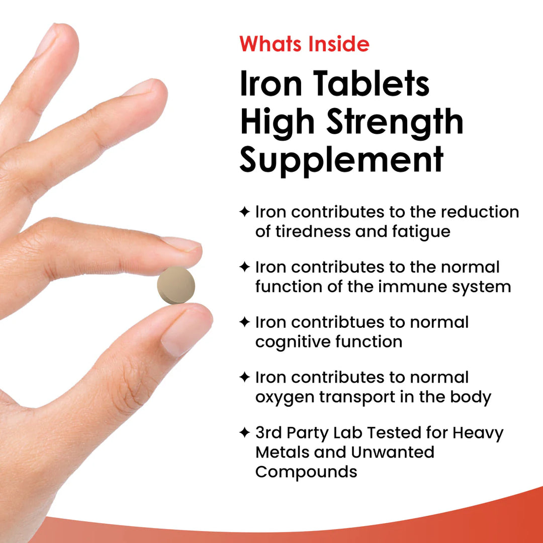 New Leaf Iron Ferrous Fumarate - 365 Tablets