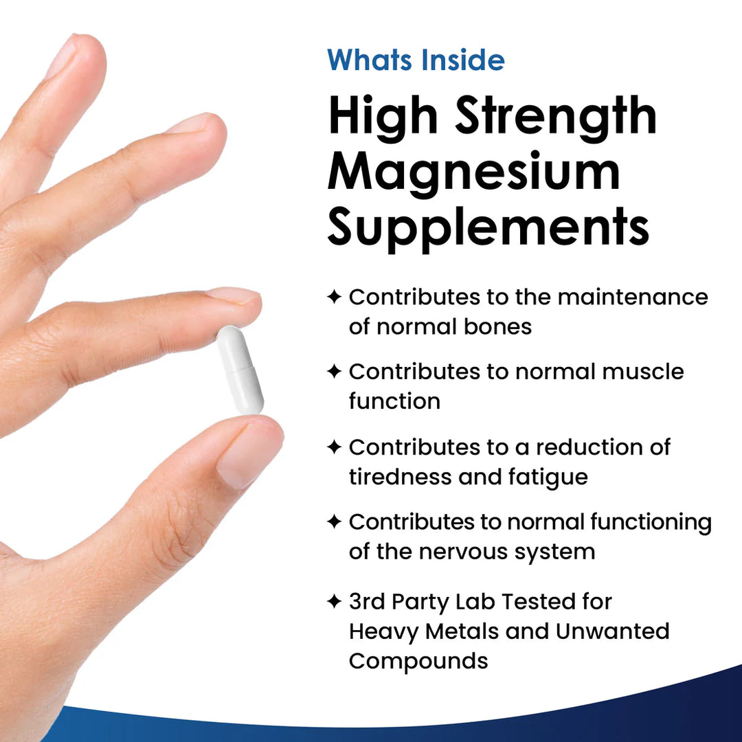 New Leaf Magnesium Citrate High Strength - 120 Capsules