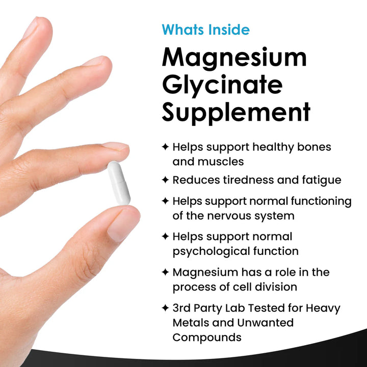 New Leaf Magnesium Glycinate - 120 Capsules
