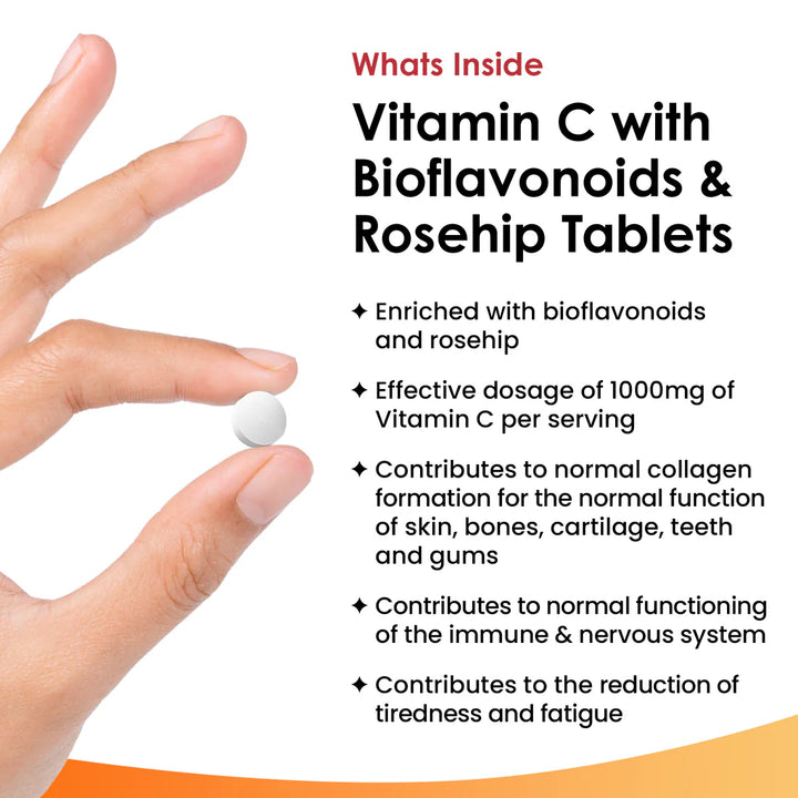 New Leaf Vitamin C with Bioflavonoids & Rosehip - 120 Tablets