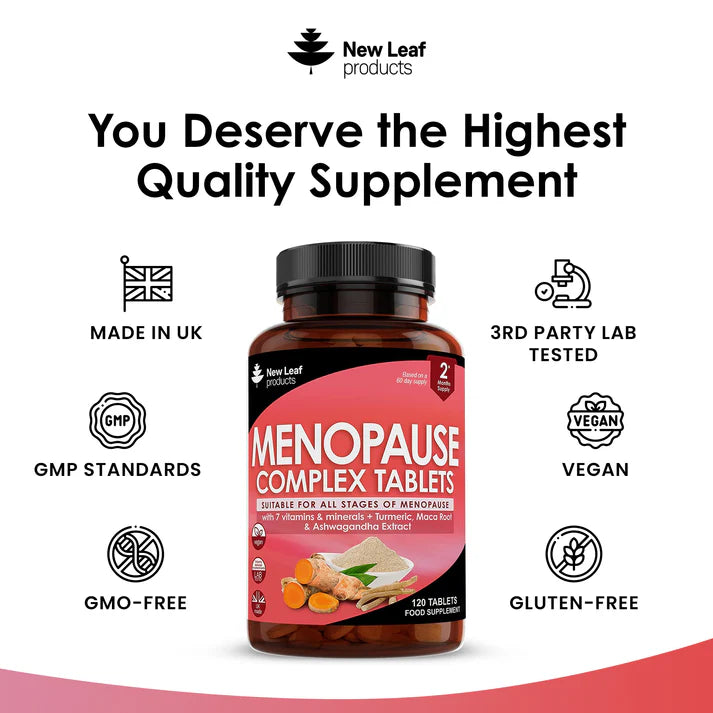 New Leaf Menopause complex - 120 Tablets