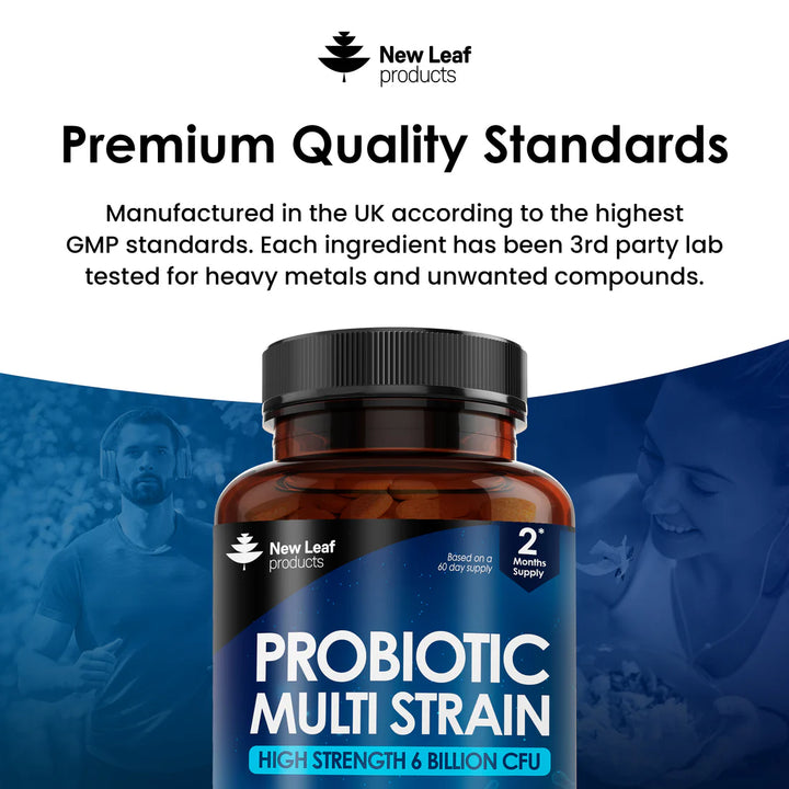 New Leaf Probiotic High Strength Multi Strain - 120 Tablets