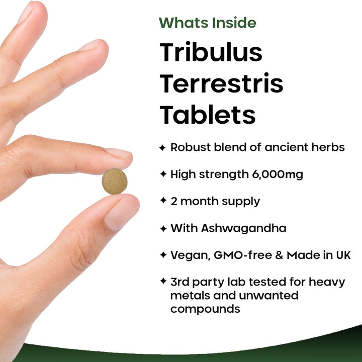 New Leaf Tribulus Terrestris Enriched with Ashwagandha - 120 Tablets