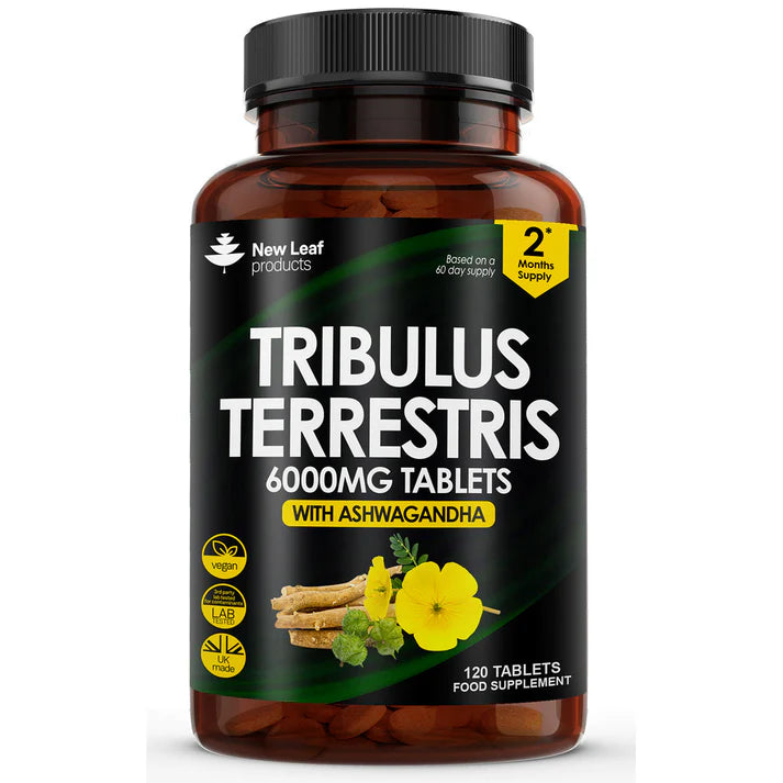 New Leaf Tribulus Terrestris Enriched with Ashwagandha - 120 Tablets