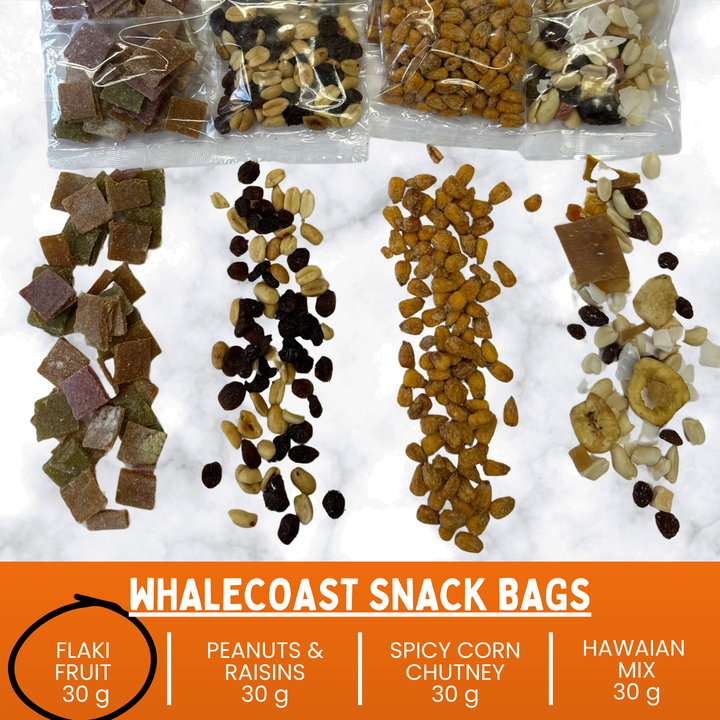 Whalecoast - Snack Bag: Flaki Fruit 30x30g