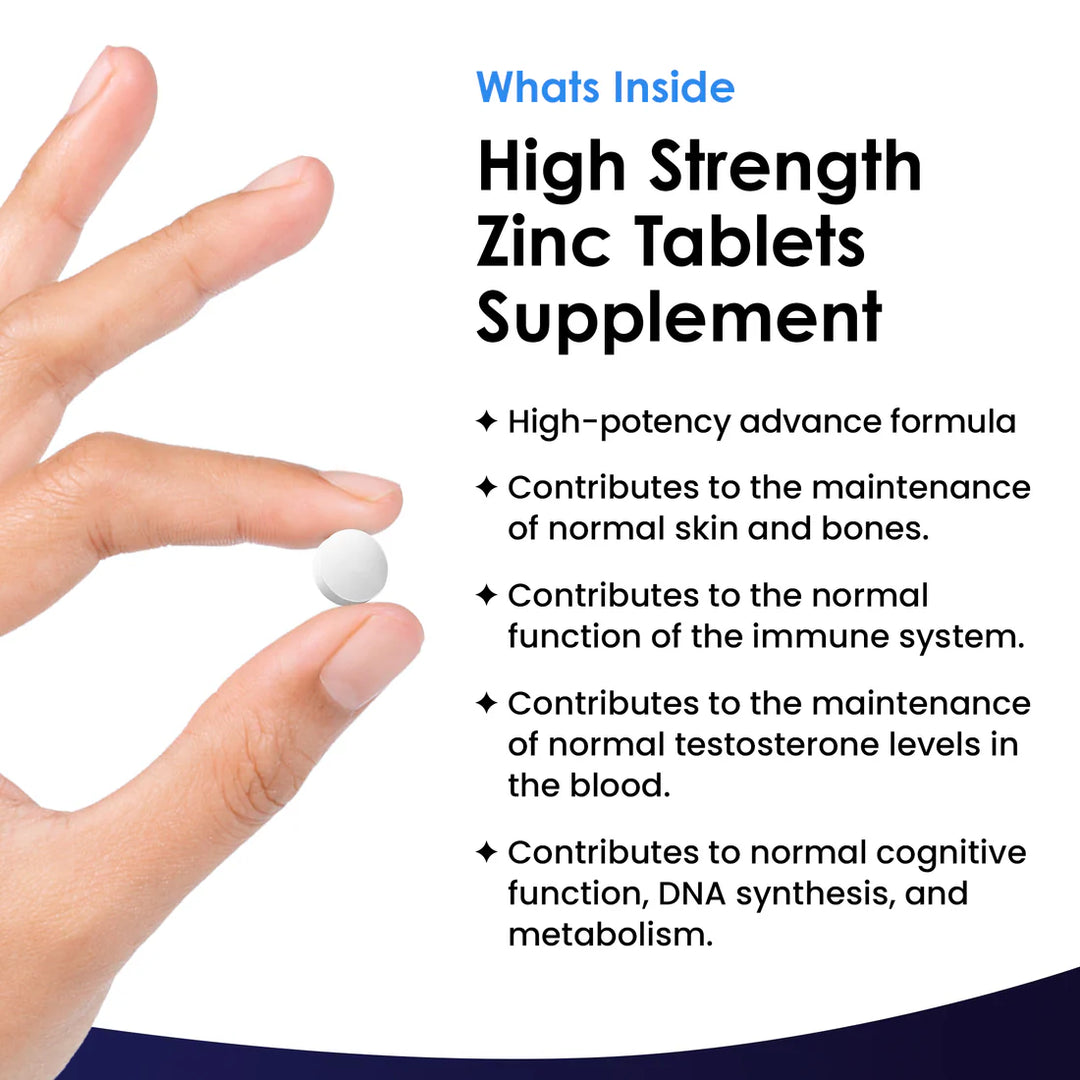 New Leaf Zinc High Strength - 365 Tablets