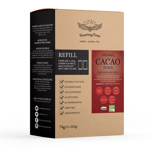 Soaring Free Superfoods Organic Cacao Nibs