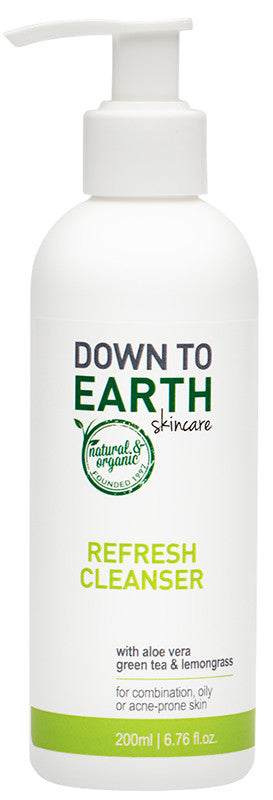 Down to Earth Refresh Cleanser 200ml