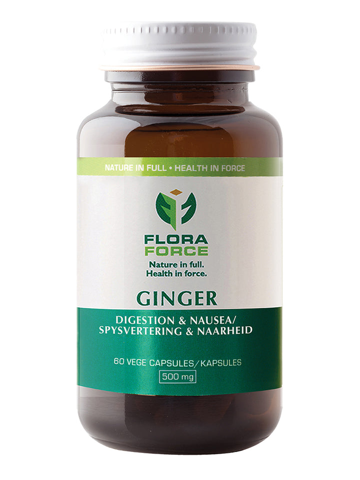 Flora Force Ginger - 60 Capsules