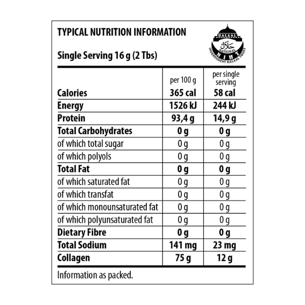 The Harvest Table Multi Collagen Powder (Type I, II and III)