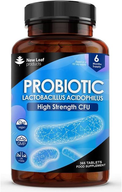 New Leaf Probiotic High Strength CFU - 365 Tablets