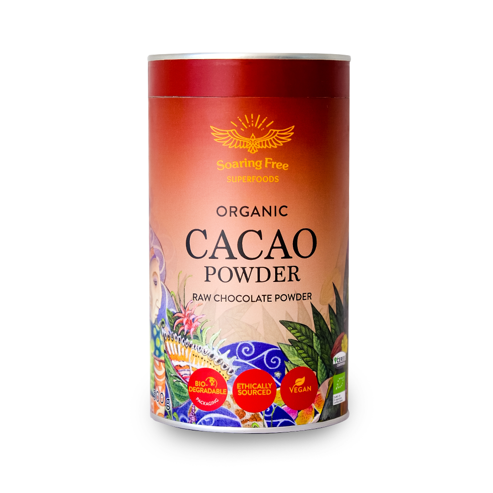 Soaring Free Superfoods Raw Organic Cacao Powder