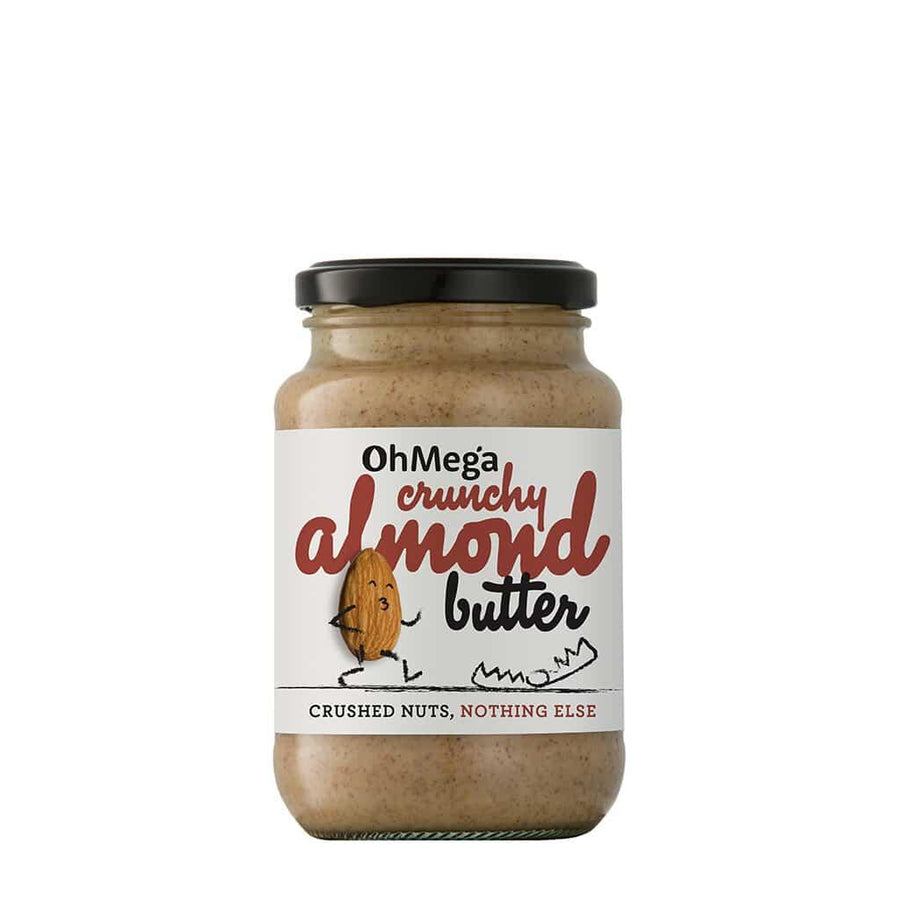 OhMega Almond β Crunchy Nut Butter 400g - Vita Wellness