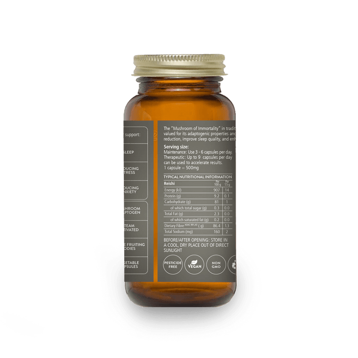Soaring Free Potent Plants - Reishi Mushroom Capsules - Vita Wellness