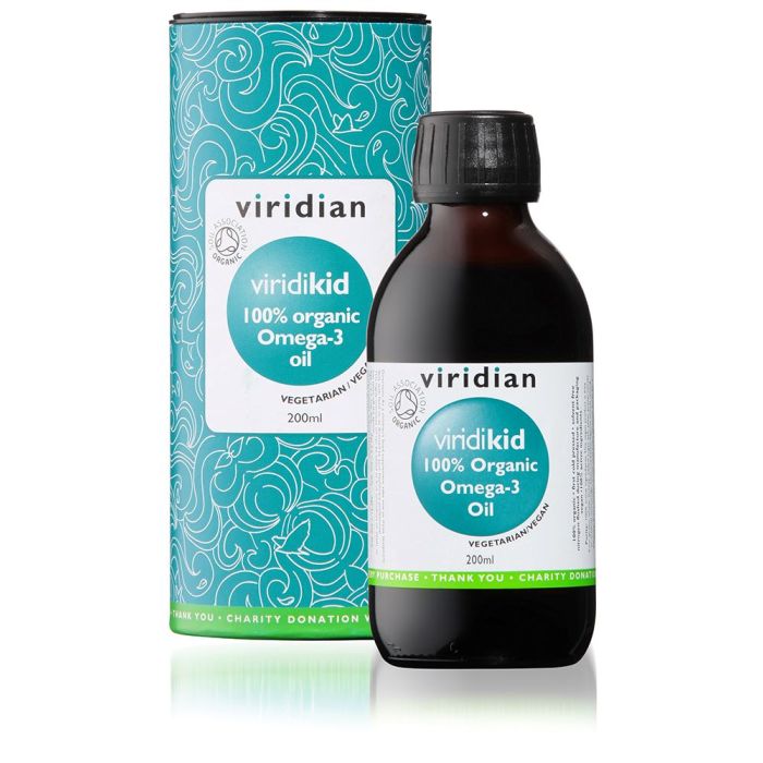 Viridian Organic ViridiKid Nutritional Oil Blend - 200ml
