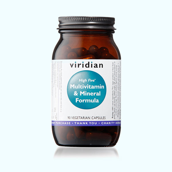 Viridian HIGH FIVE Multivitamin & Mineral Formula - 90 Veg Caps