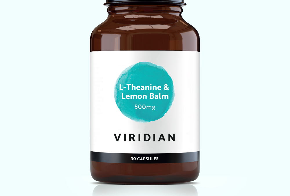 Viridian L-Theanine (200mg) and Lemon Balm - 30 Veg Caps