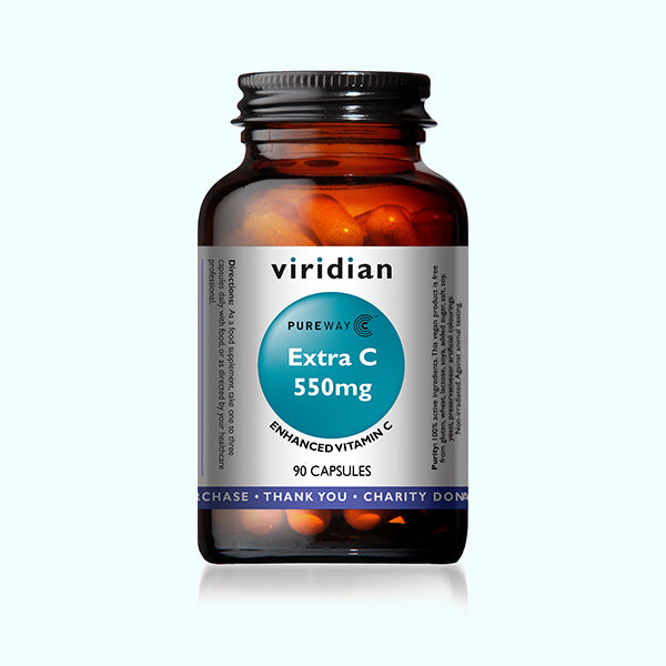Viridian Extra C 550mg - 90 Veg Caps