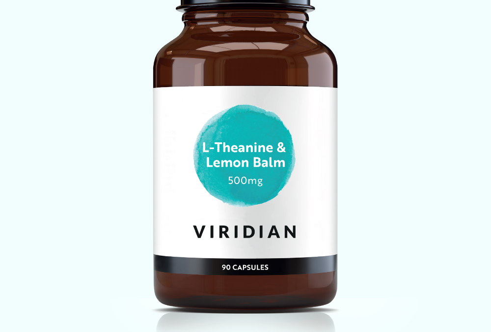 Viridian L-Theanine (200mg) and Lemon Balm - 90 Veg Caps