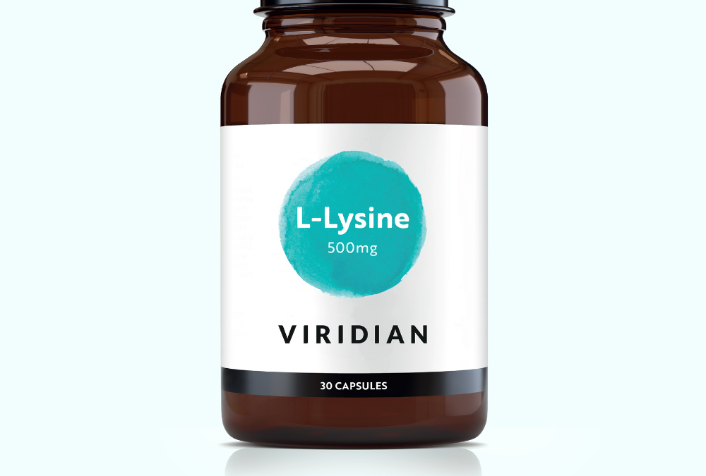 Viridian L-Lysine 500mg - 30 Veg Caps
