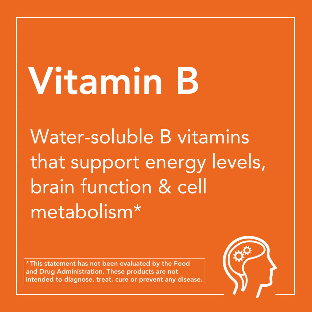 NOW Foods Vitamin B-100 - 100 Veg Capsules