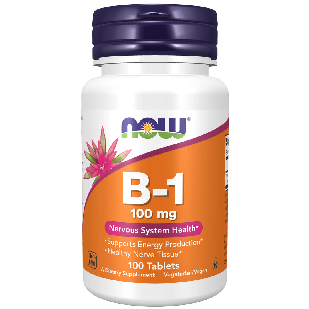 NOW Foods Vitamin B-1 100 mg - 100 Tablets