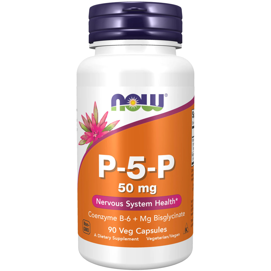 NOW Foods P-5-P 50 mg - 90 Veg Capsules