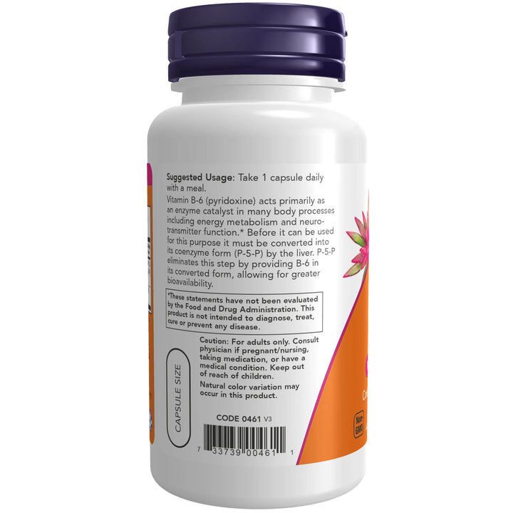 NOW Foods P-5-P 50 mg - 90 Veg Capsules