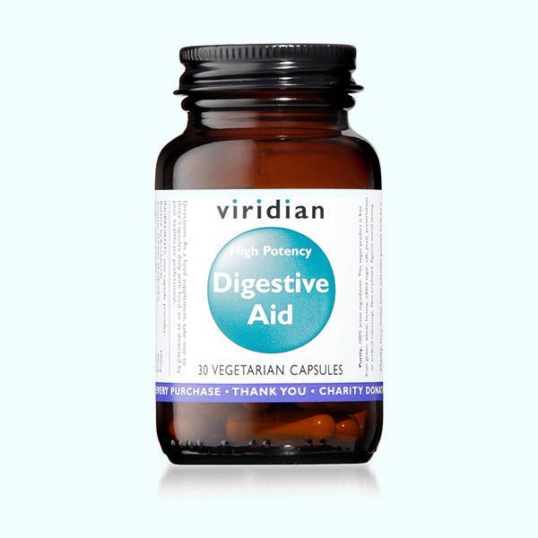 Viridian Hi-Potency Digestive Aid - 30 Veg Caps