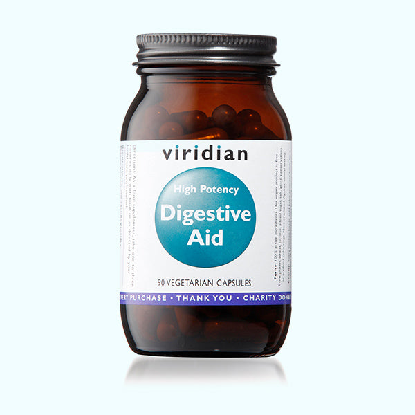 Viridian Hi-Potency Digestive Aid - 90 Veg Caps