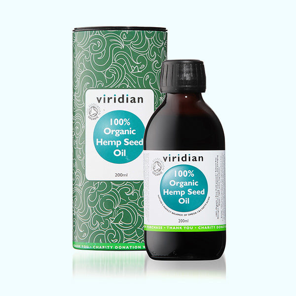 Viridian Organic Hemp Seed Oil - 200ml
