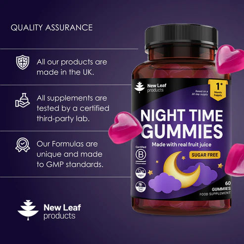 New Leaf Night Time Gummies - 60 Gummies