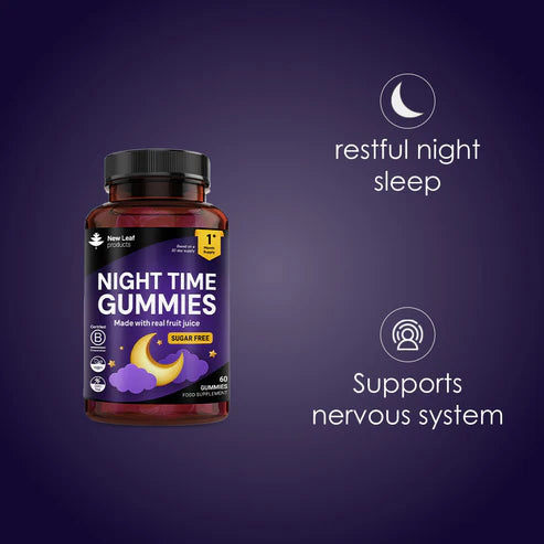 New Leaf Night Time Gummies - 60 Gummies