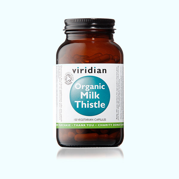 Viridian Organic Milk Thistle 400mg - 150 Veg Caps