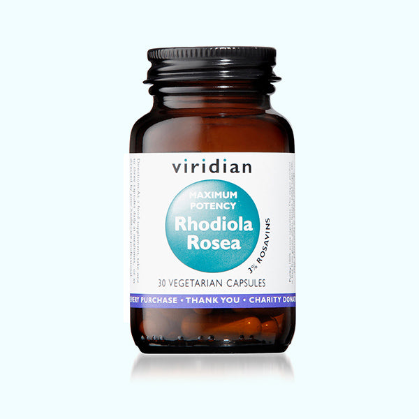 Viridian Maxi Potency Rhodiola Rosea Root Extract - 30 Veg Caps