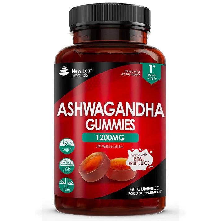 New Leaf Ashwagandha Gummies - 60's