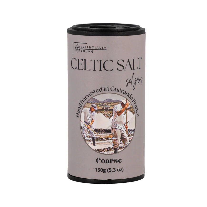 Essentially Young Celtic salt Course 150g shaker