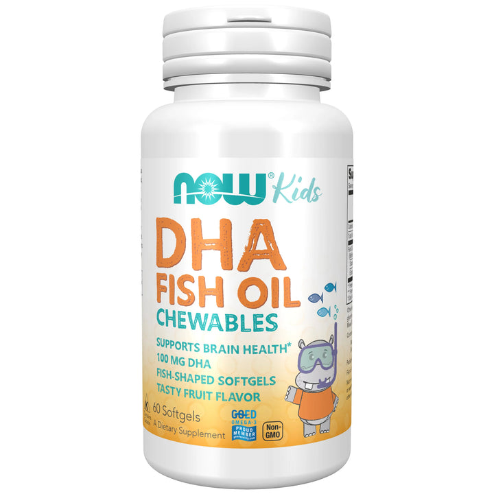 NOW Foods DHA Kids Chewable - 60 Softgels