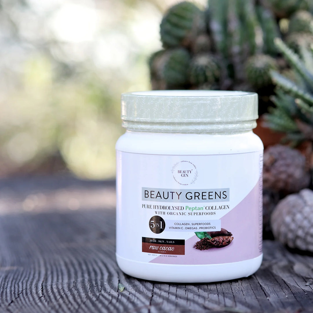 Beauty Gen® Beauty Greens® Collagen | Raw Cacao - 450g