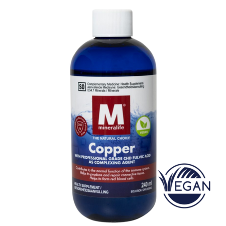 Mineralife Copper - Healthy LDL and HDL cholesterol - 240ml