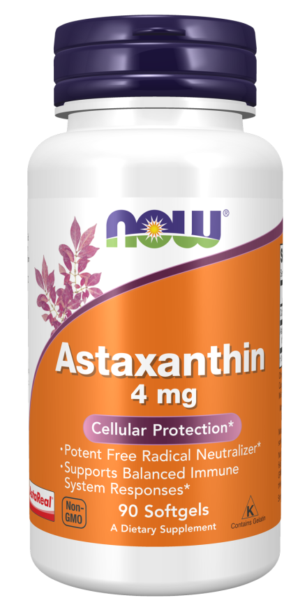 NOW Foods Astaxanthin 4 mg - 90 Softgels